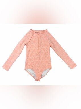 PAISLEY LANE Girls Long Sleeve One Piece Swimsuit - 6